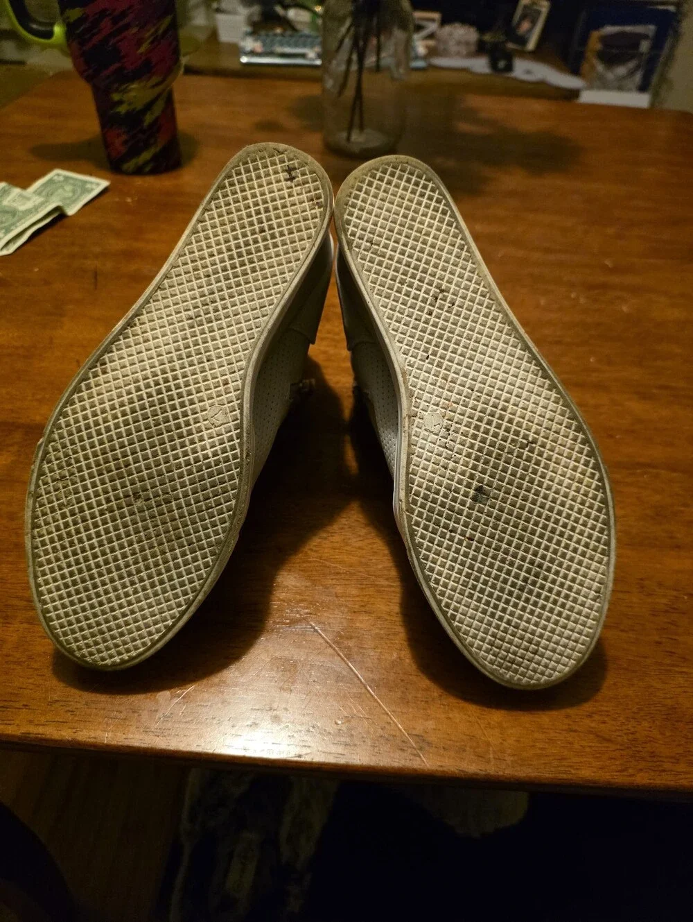 CCOCCI Light Gray Perforated Wedge Sneaker Booties